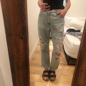 AG Jeans The Phoebe High waisted  and tapered leg